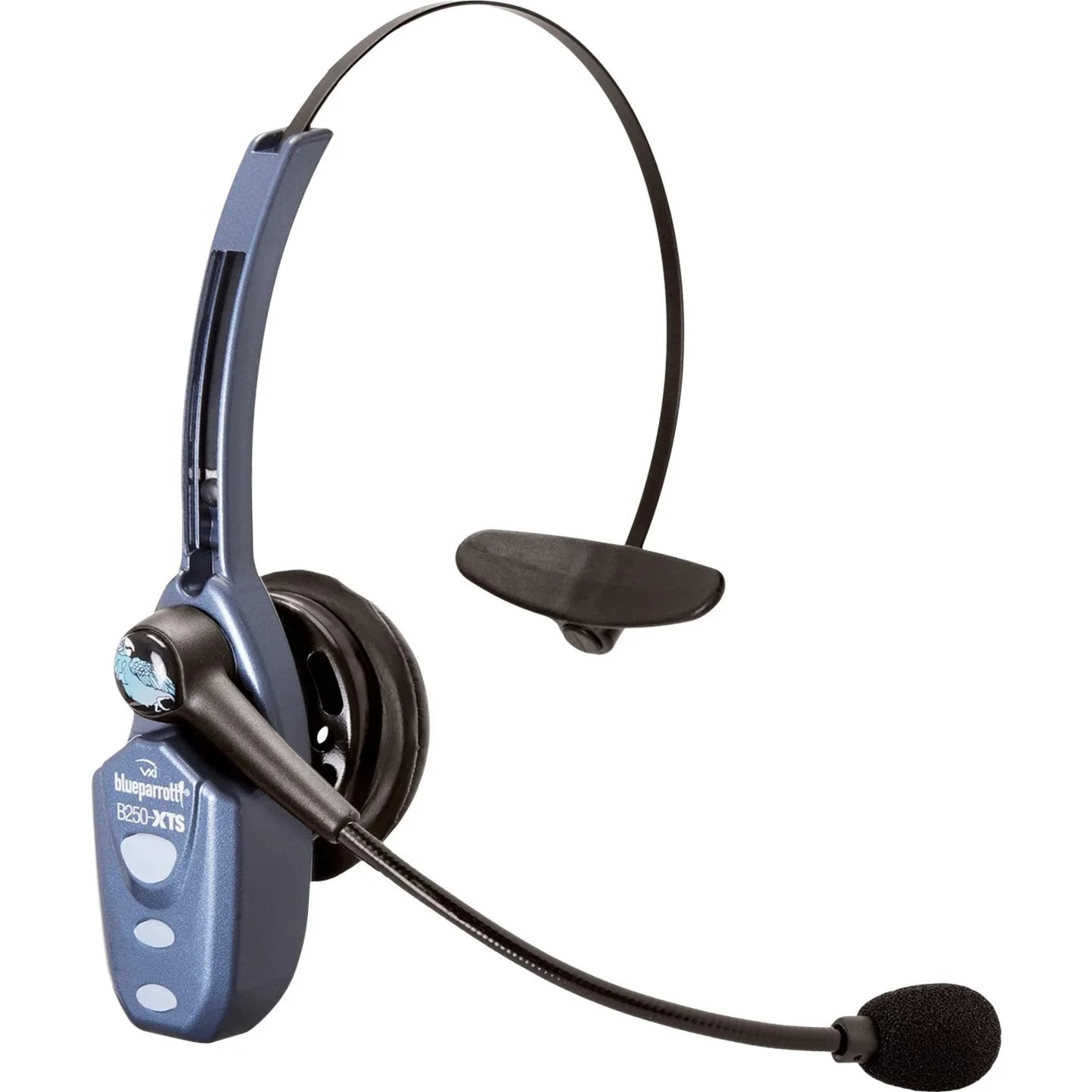 B250-XTS Wireless Bluetooth Mono Headset with 91% Noise Cancellation Microphone & Lightweight Design