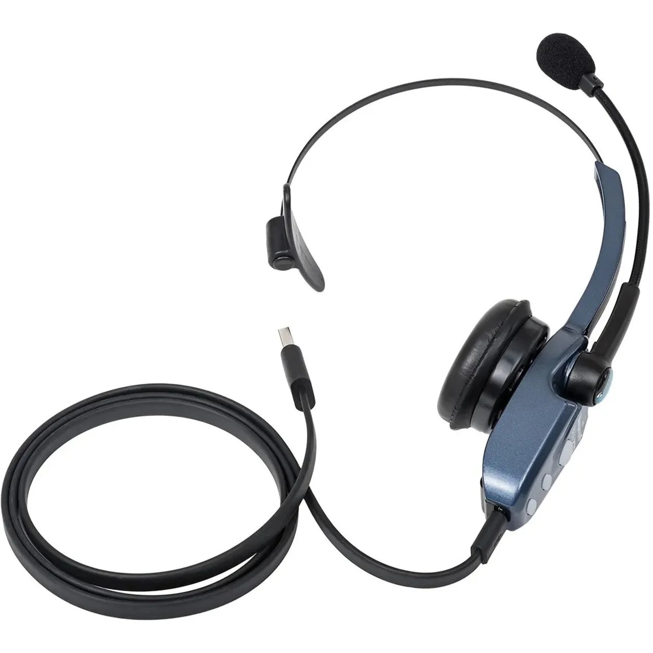 B250-XTS Wireless Bluetooth Mono Headset with 91% Noise Cancellation Microphone & Lightweight Design