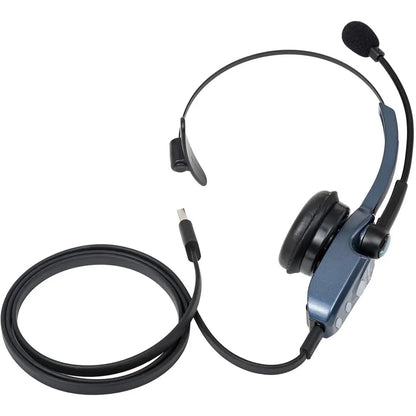 B250-XTS Wireless Bluetooth Mono Headset with 91% Noise Cancellation Microphone & Lightweight Design